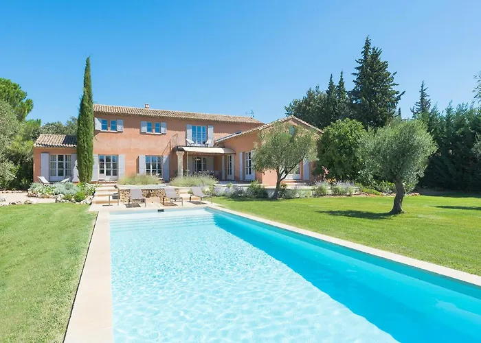 Outstanding With Heated Pool Near Uzes 別荘 Saint-Siffret
